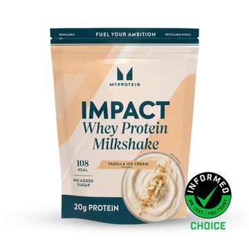 Impact Whey Protein Milkshake - 930G - 30servings - Unflavoured