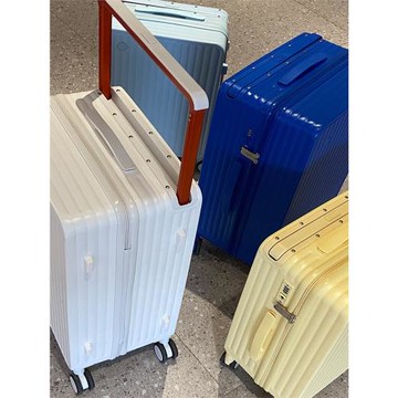 pc寬拉桿行李箱女小型輕便20寸24登機箱靜音萬向輪結實耐用旅行箱