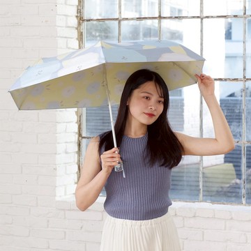 50公分 2 side 遮光傘(牡丹灰)-NO.2494