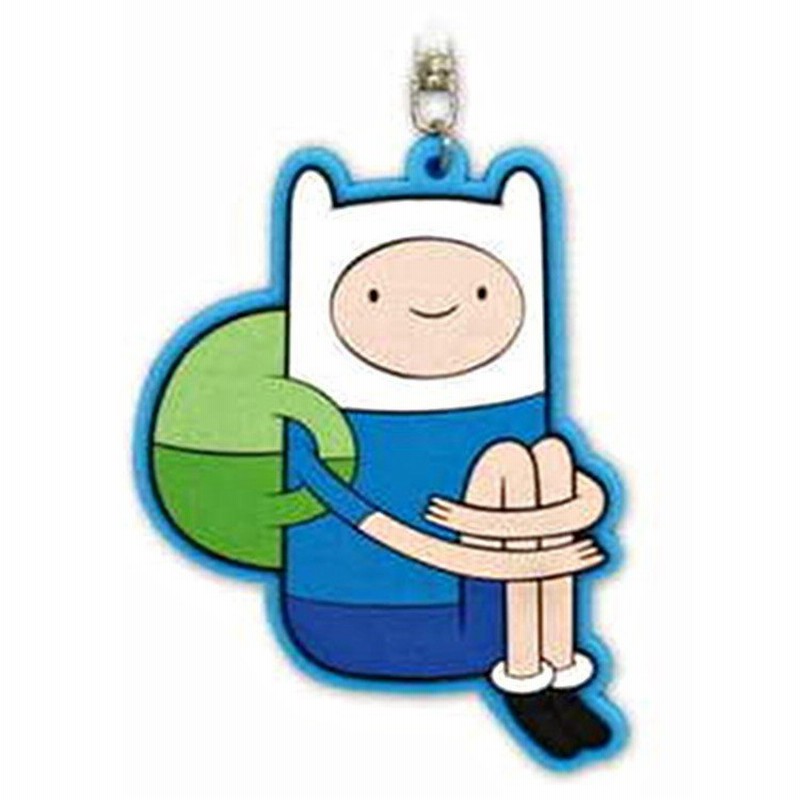 アドベンチャータイム ラバーキーホルダー フィン 通販 Lineポイント最大0 5 Get Lineショッピング