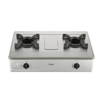 Rinnai 台爐式內焰不銹鋼雙口爐 RTS-N2701S(LPG)