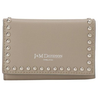 J&M Davidson 【返品OK】ジェイアンドエムデヴィッドソン 二つ折り財布