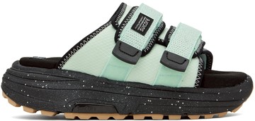 SUICOKE 绿色 & 黑色 MOTO-RUN2 凉鞋