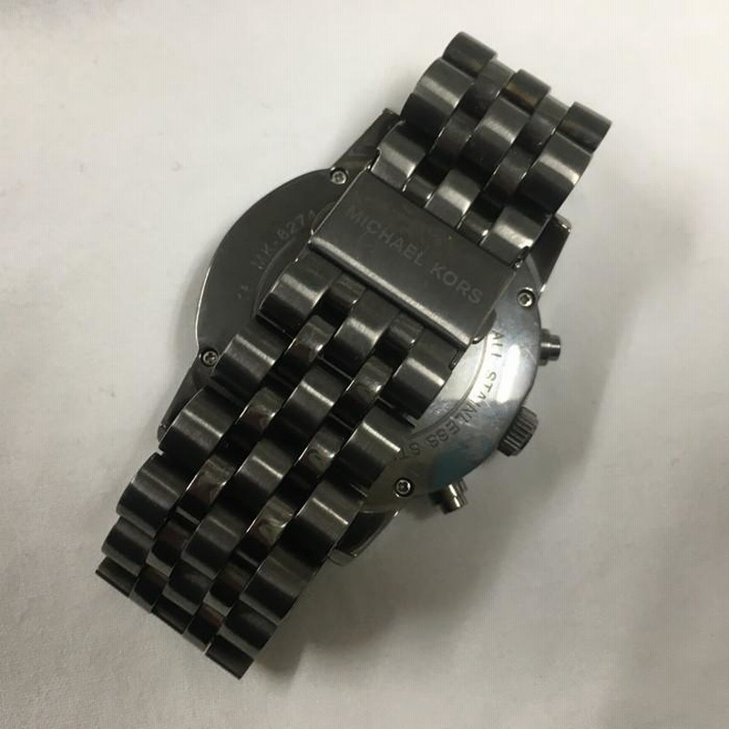 MICHAEL KORS クロノグラフ 腕時計 Michael Kors クロノグラフ時計 ブラック - メルカリ