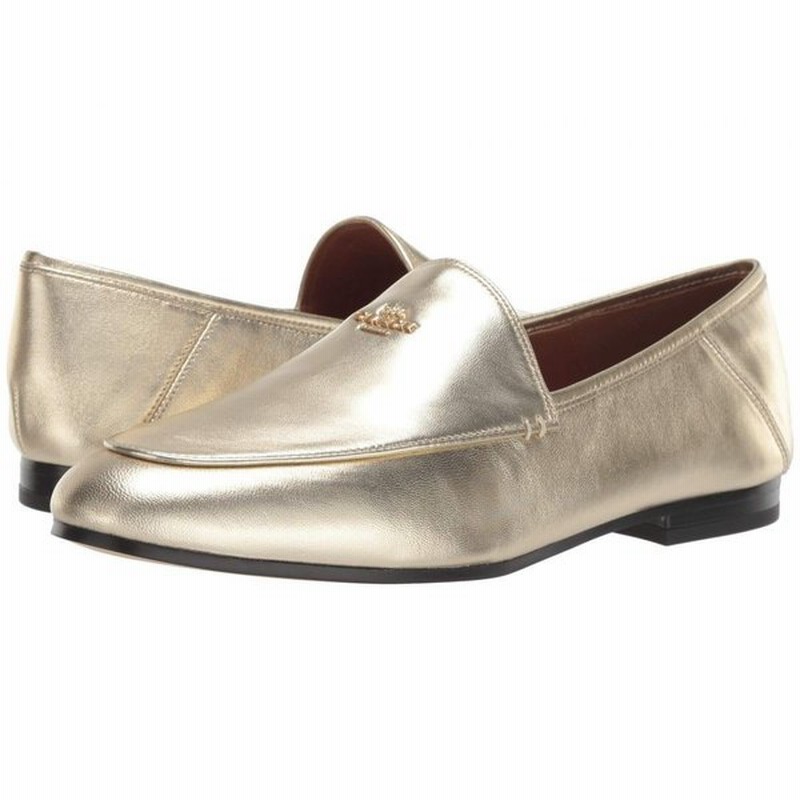 コーチ Coach レディース ローファー オックスフォード シューズ 靴 Hallie Metallic Loafer Gold 通販 Lineポイント最大0 5 Get Lineショッピング