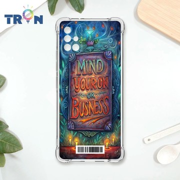 TRON 三星 A71 5G 少管閒事 四角防摔載具殼 軟殼 手機殼