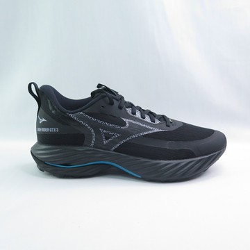 Mizuno J1GC257801 WAVE RIDER GTX 3 SW 男 慢跑鞋 防潑水 4E寬楦 黑