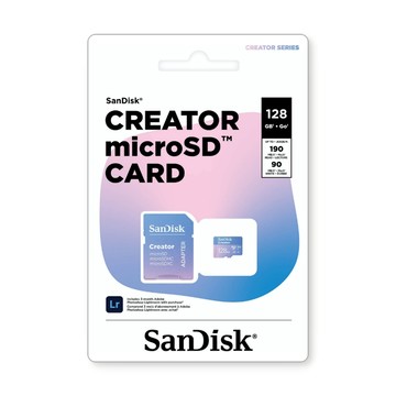 SanDisk Creator microSD 記憶卡 代理商公司貨 128GB
