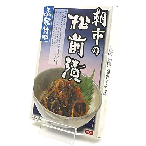 松前漬け 函館朝市の 松前漬 210g 北海道函館製造 まつまえ漬け まつまえづけ いかと昆布と数の子 ※数の子の塊は入っておりません。