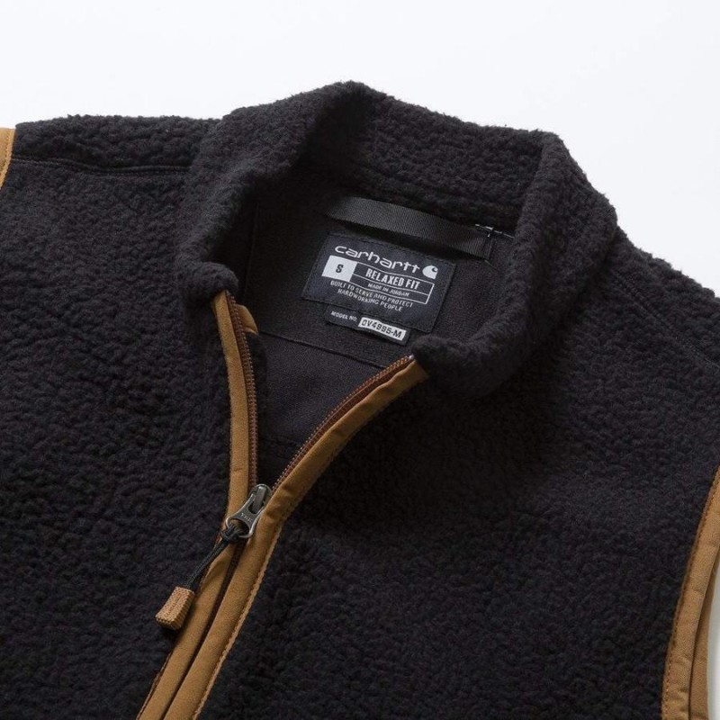 カーハート フリースベスト メンズ Carhartt Mサイズ ブラック | LINE