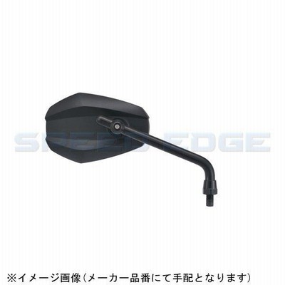 14948 DAYTONA デイトナ ハイビジミラー EDGE M10 ブラック/ロー M10