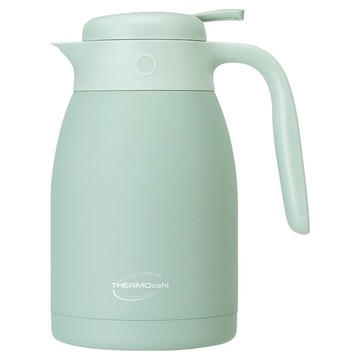 THERMOcafe凱菲 不鏽鋼真空保溫壺  1個  1.5L  薄荷綠