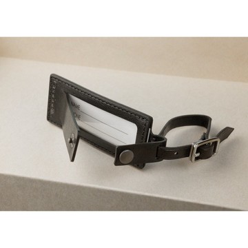 【聖誕禮物 送禮推薦】ID皮革吊牌(L)-長款/載具 義大利植鞣皮革