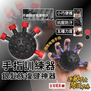 【台灣新品現貨】手指訓練器 銀髮族復健神器 指力訓練器 握力訓練器 握力球 復健球 握力手指 鷹爪握力器 握力器
