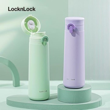 樂扣樂扣保溫杯簡約高顏值便攜男女士學生大容量新款不銹鋼水杯