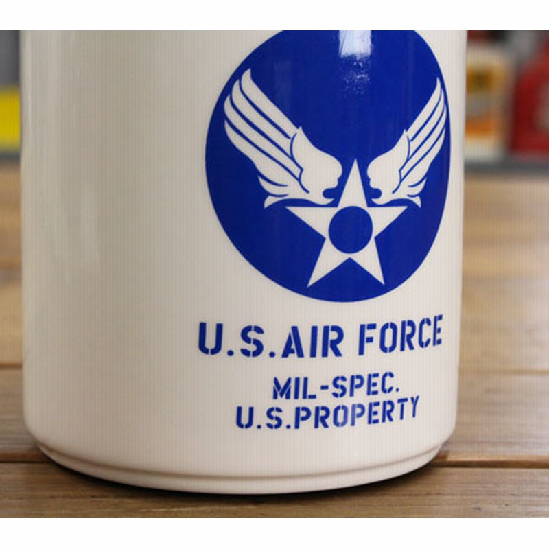 U.S.A.F アメリカ空軍 小売業者 ゴミ箱 アメリカンインテリア ダイナー