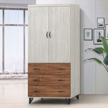 AS DESIGN雅司家-小帥3×7衣櫥-81×57×203cm