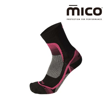 MICO Coolmax 排汗健行襪 CA3056 / 573黑-桃 (S-M)