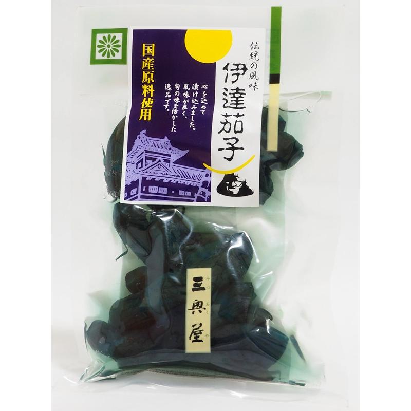 漬物 伊達茄子 130g 山形の老舗 三奥屋