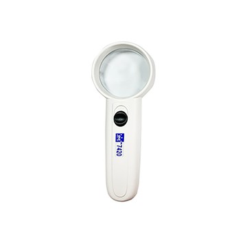 【 徠福 】LED照明放大鏡 直徑2吋 50mm / 支 NO.7420