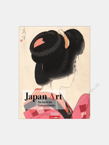 【預購】日本藝術集錦/2026德國 Weingarten月曆/藝術海報/Japan Art