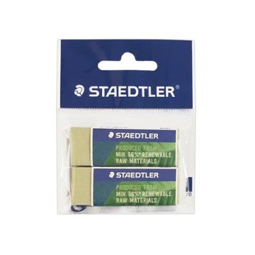 施德樓 STAEDTLER綠能塑膠擦/MS52680PP2/大/2入/包