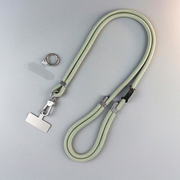 高級感手機斜挎掛繩可調節金屬手機殼掛鏈側背掛脖7mm手機繩鏈女