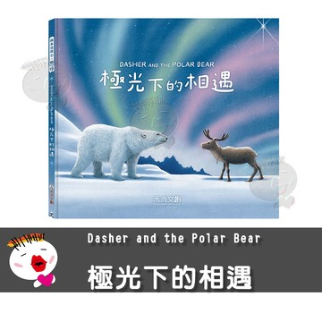 【禾流文創】Dasher and the Polar Bear 極光下的相遇 童書 繪本 故事書