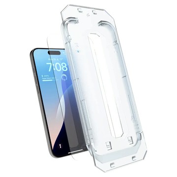 JTLEGEND TITANGUARD 鋼化玻璃保護貼 高清透亮 附快貼版  1個  iPhone 16/15 6.1吋