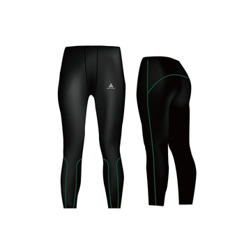 AREX SPORT 男款全能型運動訓練小腿雙層壓縮長褲