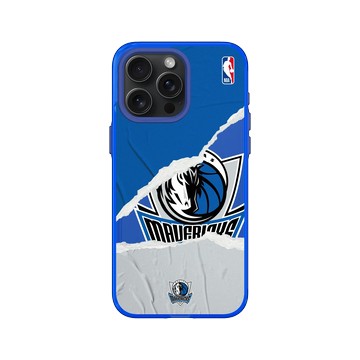iPhone 15 Pro Max Clear 激光藍 - NBA - 熱血系列-達拉斯獨行俠 Dallas Mavericks - Sweat and Tears