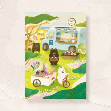 postcard-咖啡時光系列-夏