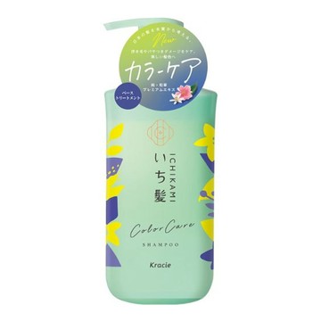 Kracie 葵緹亞 ICHIKAMI 女髮 洗髮精 護色亮澤  適合染髮後毛躁髮質  修護受損髮絲  植萃精華  櫻花香  480ml  1瓶