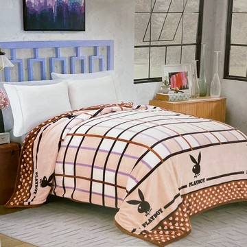 PLAYBOY 毛毯  200 x 150cm  晨夢花開