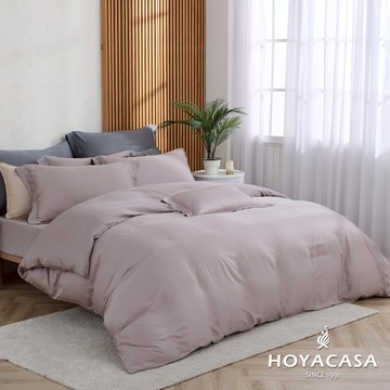 HOYACASA  60支天絲被套床包組｜曠野銅｜(單人/雙人/加大/特大)