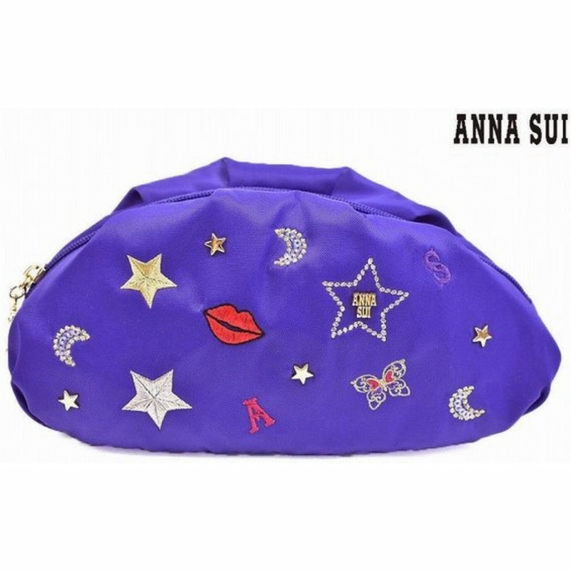 アナスイ ポーチ レディース Anna Sui ポップスター パープル 婦人 女性 コスメ 化粧入れ ホワイトデー ギフト 通販 Lineポイント最大0 5 Get Lineショッピング