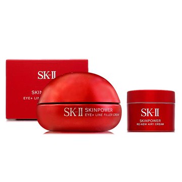 SK-II 肌源賦能撫紋眼霜15g 贈肌源賦能煥顏活膚霜15g (任選) - 正統公司貨