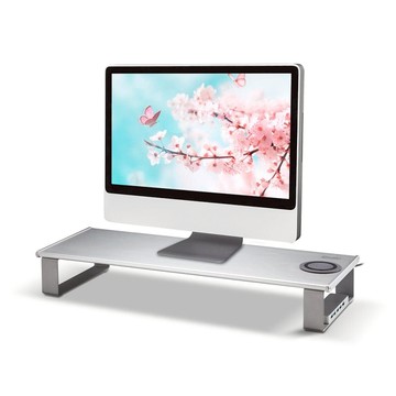 V16無線充HUB 鋁合金螢幕增高架 KMS016HW