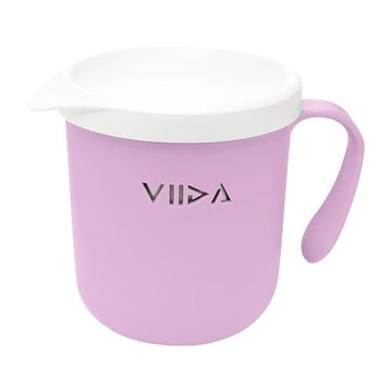 VIIDA Souffle 304L抗菌不鏽鋼杯  紫色  1個  330ml