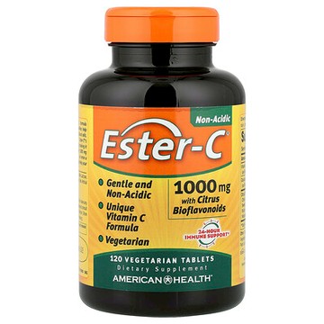 American Health, Ester-C，含柑橘生物類黃酮，120 片素食片