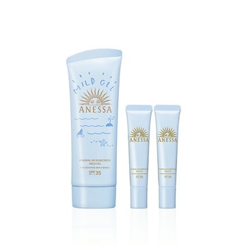 ANESSA 安耐曬 水嫩寶貝加碼組(買1送2)