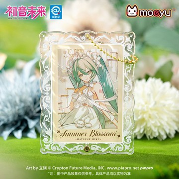 現貨 禮物 👘  官方授權 正品 Miku 初音 初音未來 生如夏花系列 相框 壓克力相框 谷美掛件