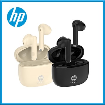 【HP 惠普】H10J 真無線防水 藍牙耳機 兩色任選(啞光黑/奶油色)