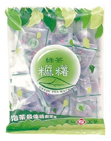 【天仁茗茶】綠茶麻糬(綠茶、紅豆)