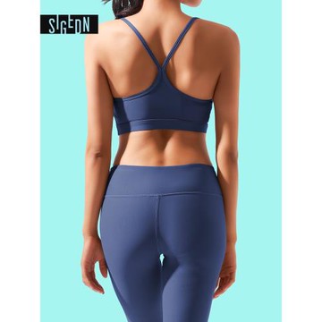 SIGEDN瑜伽服運動內衣文胸高腰提臀透氣緊身瑜伽褲專業兩件套裝女