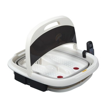 泡腳桶 足浴盆 可折疊足浴盆器全自動按摩洗腳盆電動加熱家用恒溫泡腳桶「限時特惠」