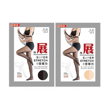 華貴牌 8倍彈力彈性絲襪(5858)1入 顏色可選 【小三美日】