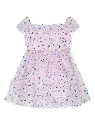 MARLO - Fairy Princess embellished dress - kids - Polyester - 9-10 - Purple
