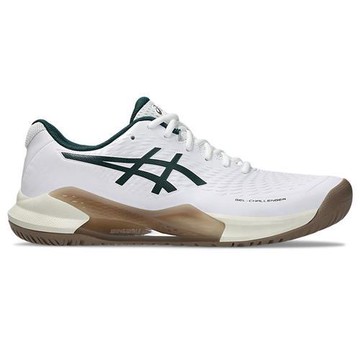 Asics 亞瑟士 網球鞋 男鞋 GEL-CHALLENGER 14 皮革 白【運動世界】1041A405-104