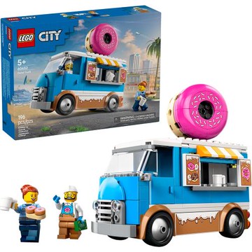 樂高積木LEGO 60452 202501 城市系列 - 甜甜圈車